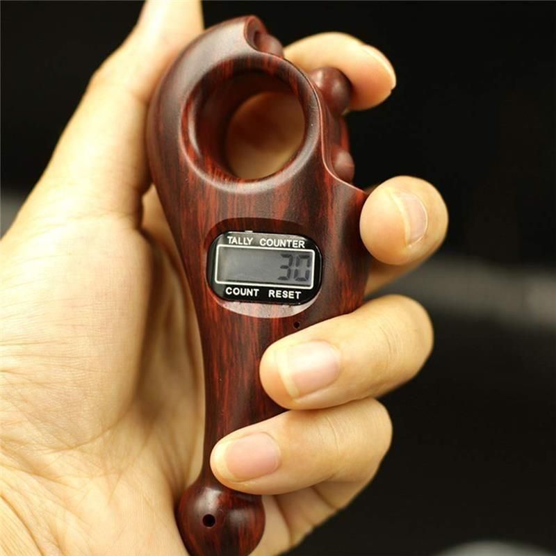 Tally Counting Machine-Manual Finger Rotating Digital Tally Number Counting Machine