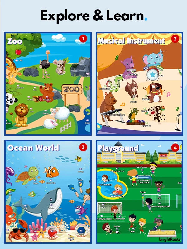 Learn & Play Interactive Sound Book for Children