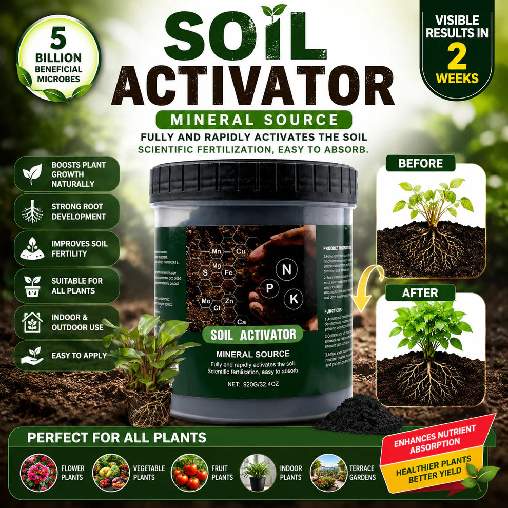SOIL ACTIVATOR FOR PLANTS (BUY 1 GET 1 FREE)