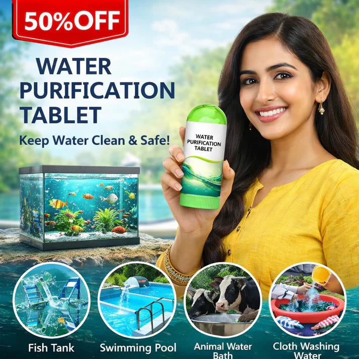 𝖶𝖺𝗍𝖾𝗋 𝖯𝗎𝗋𝗂𝖿𝗂𝖼𝖺𝗍𝗂𝗈𝗇 𝖳𝖺𝖻𝗅𝖾𝗍𝗌 𝖥𝗈𝗋 𝖥𝗂𝗌𝗁 𝖳𝖺𝗇𝗄 ( 100 𝖯𝖢𝖲)