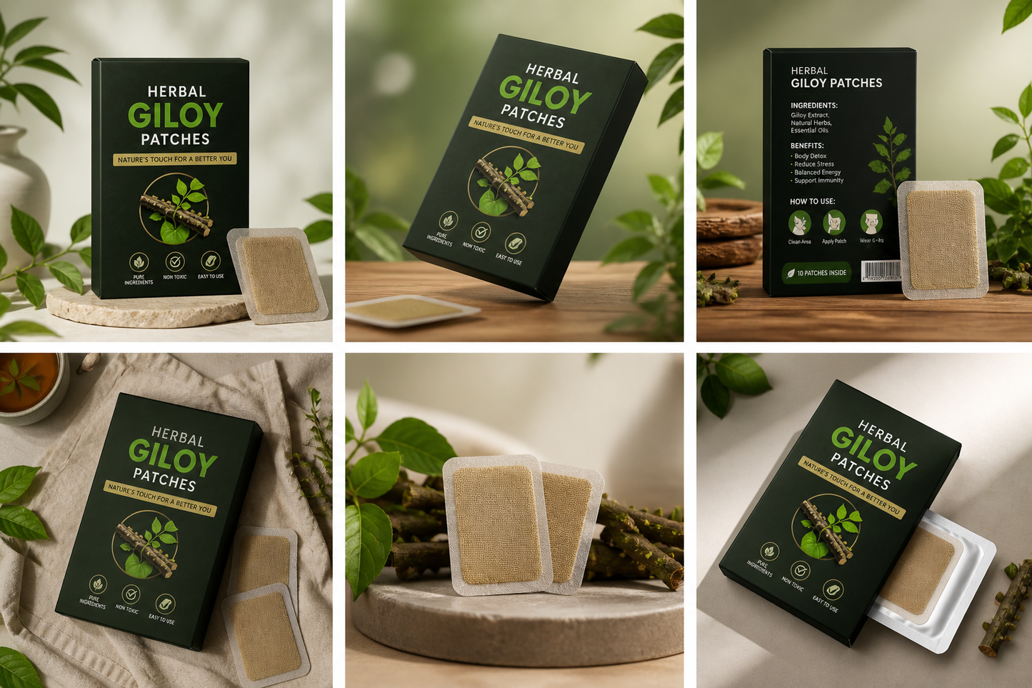 Herbal Giloy Patches (BUY1 GET1 FREE)