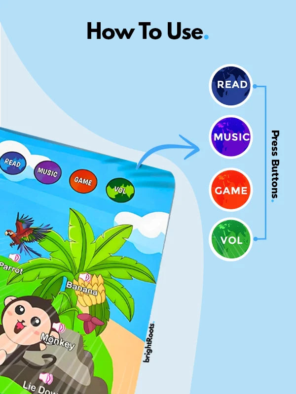 Learn & Play Interactive Sound Book for Children