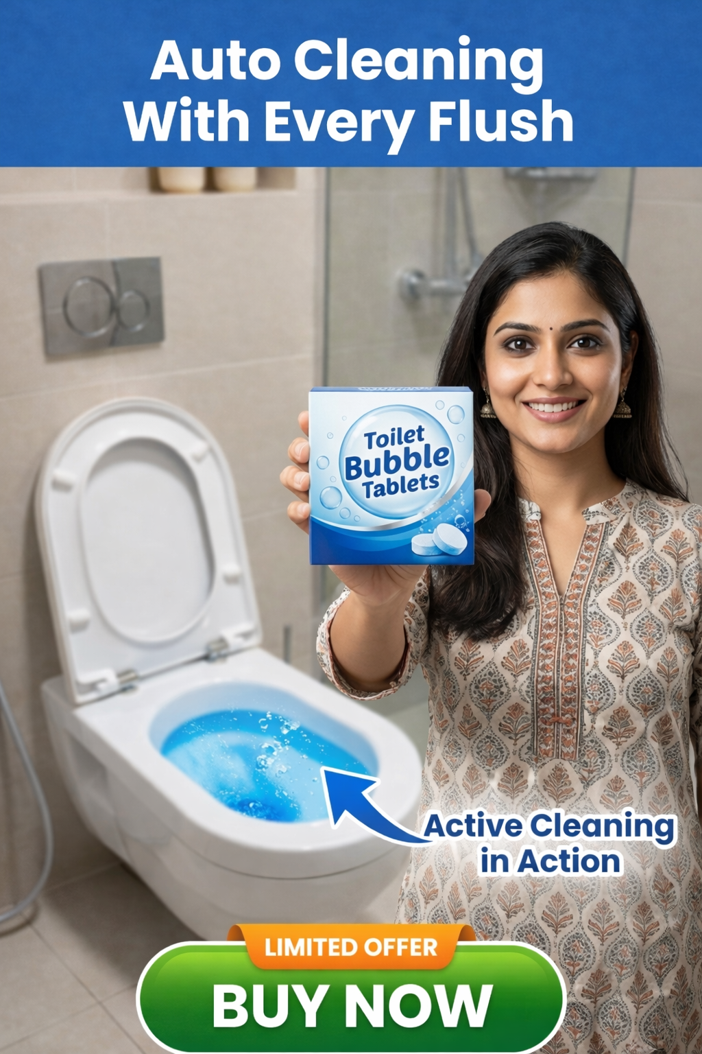 𝚃𝙾𝙸𝙻𝙴𝚃 𝚃𝙰𝙱𝙻𝙴𝚃𝚂  (12 𝙿𝙲𝚂 )