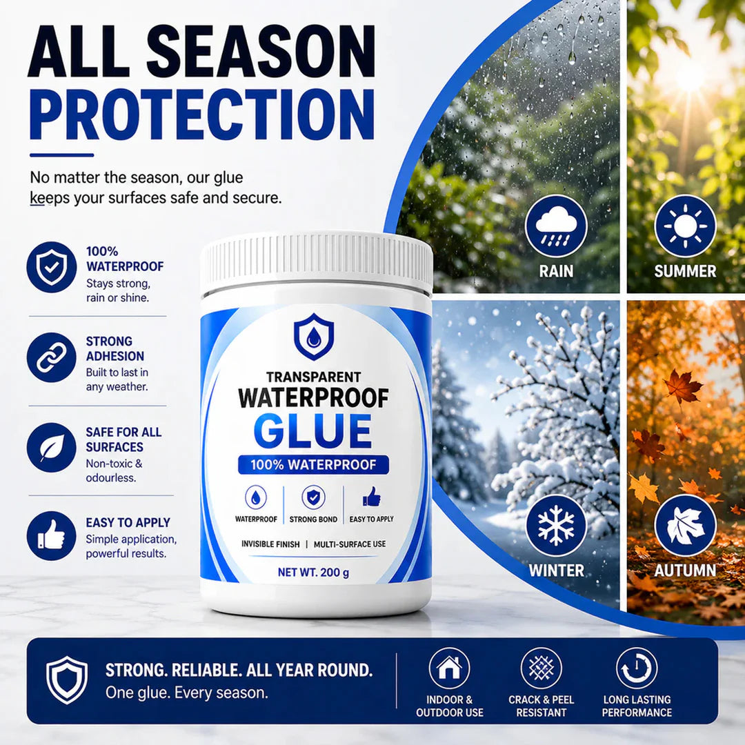 Crack Seal Waterproof Glue Resin Epoxy For Roof Leakage(Pack of 2)